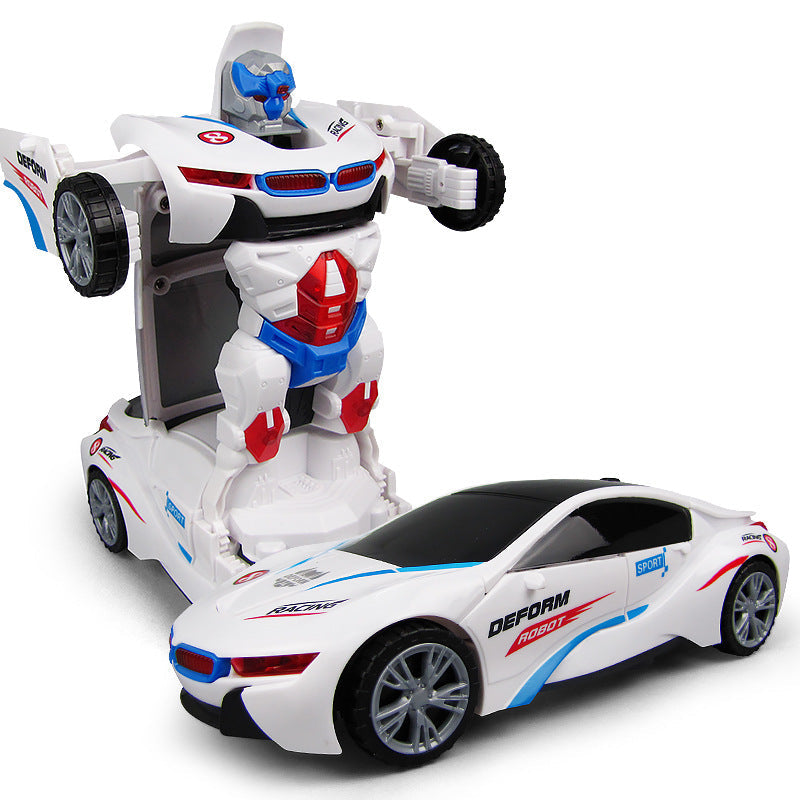 Cool Transforming Cop Car Toy