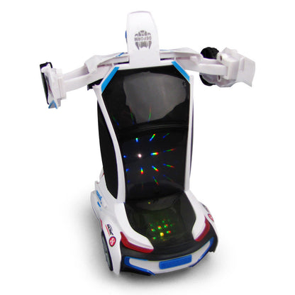 Cool Transforming Cop Car Toy