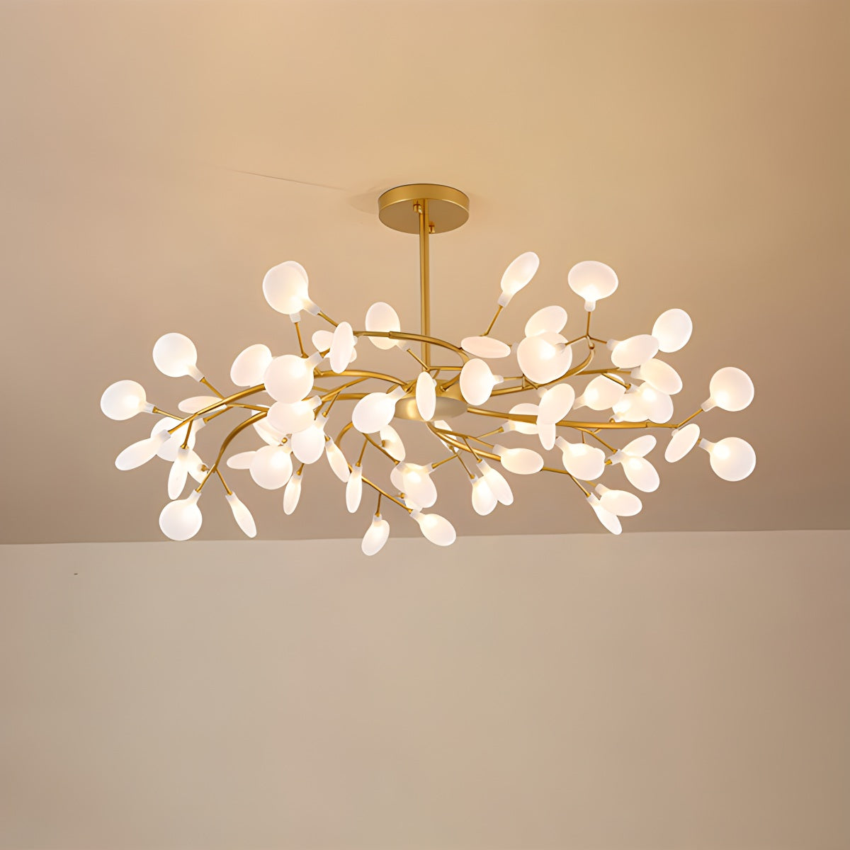 Glowing Crystal LED Pendant Light