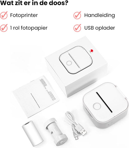 Portable Compact Photo Printer