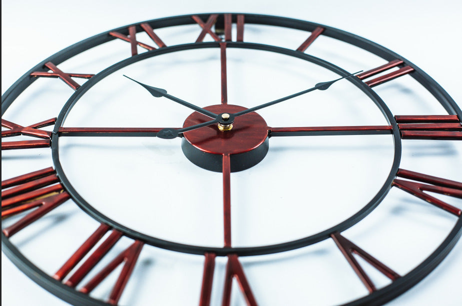 Classic Vintage Metal Wall Clock