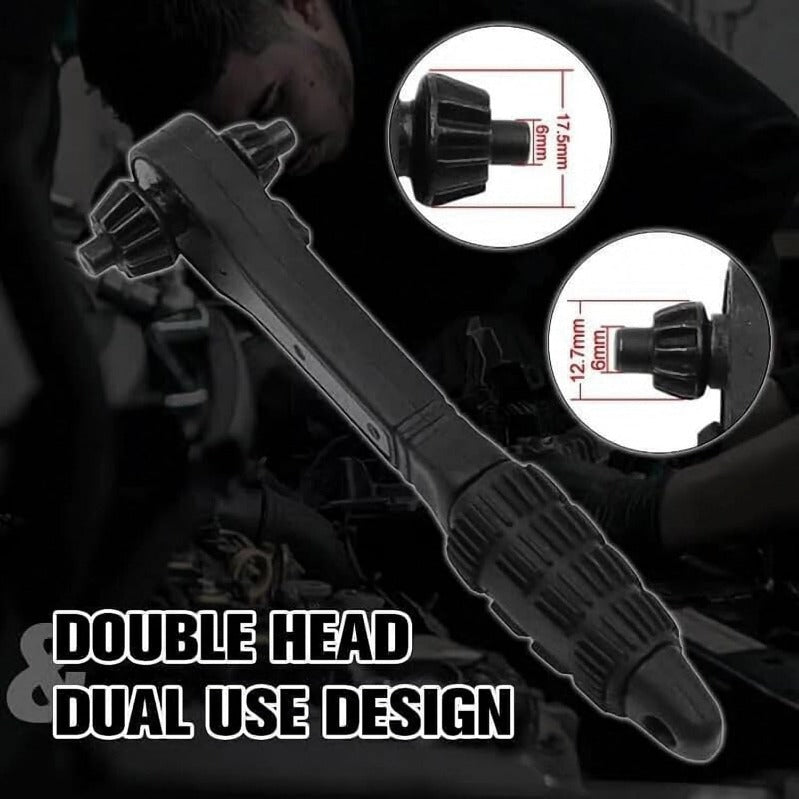 Multi-Tool Ratchet Drill Bit Set with Key - Luxicro