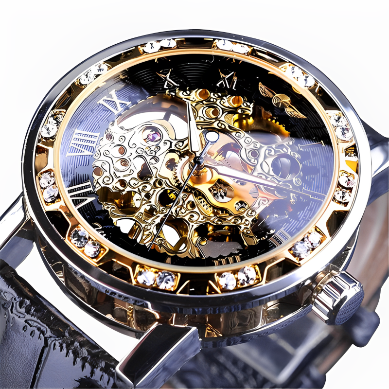 Luxury Sapphire Stainless Steel Men's Watch - Luxicro
