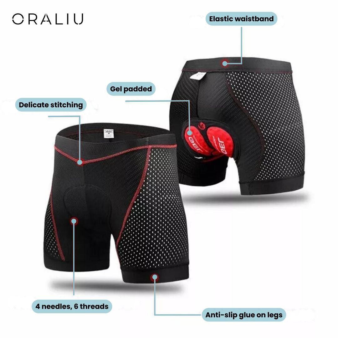 Cushioned Cycling Shorts for Men and Women