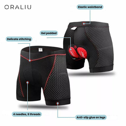 Cushioned Cycling Shorts for Men and Women