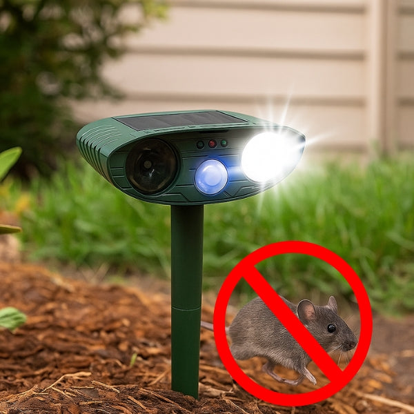 Effective Solar Mouse Repellent for Yard and Garden - Luxicro