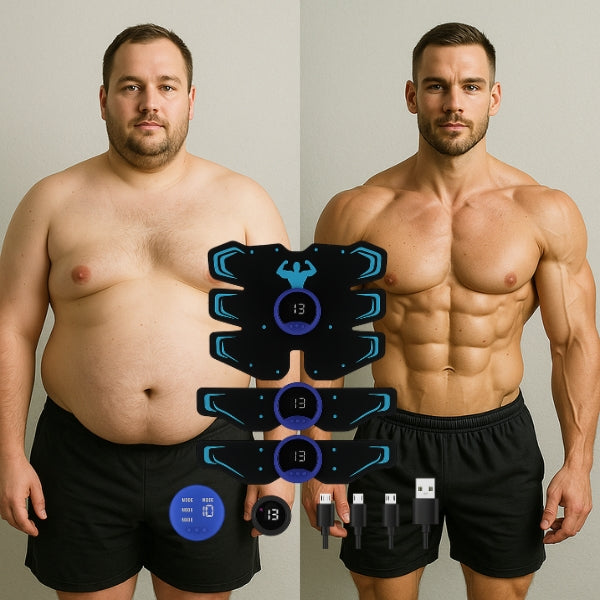 Portable Electronic Muscle Toner with 6 Modes - Luxicro