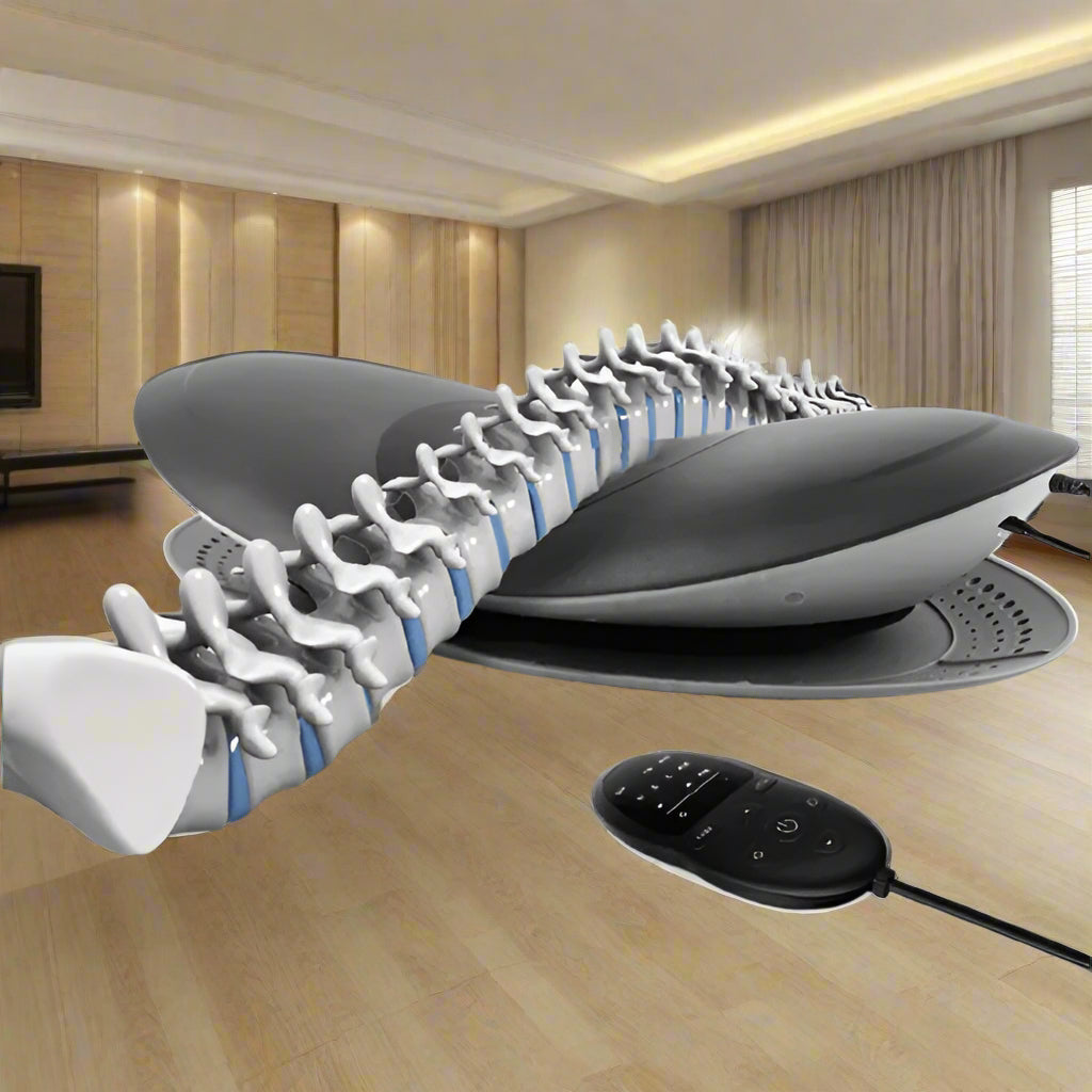 Home Back Pain Relief Lumbar Support Device - Luxicro