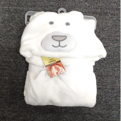 Soft Baby Hooded Bath Wrap – Cozy & Quick Dry