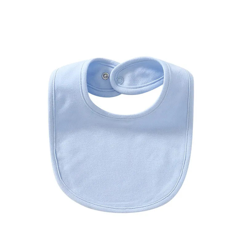 Soft Baby Drool Bib with Simple Quick Clips