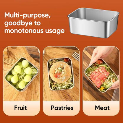 Premium Stainless Steel Lunch Box with Lid