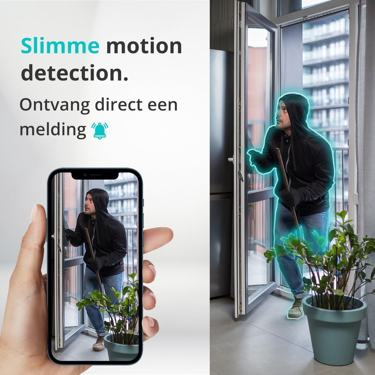 Compact Wireless Home Surveillance Camera 1080p