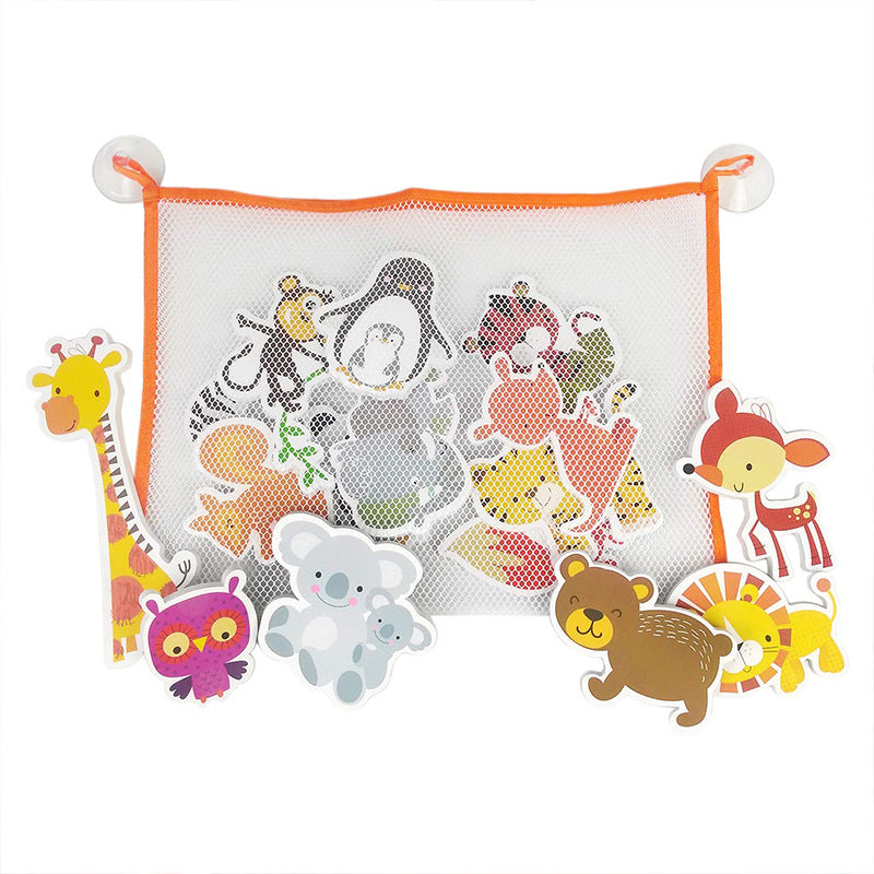 Fun Kids Rubber Animal Bath Playset