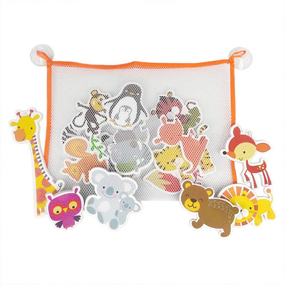 Fun Kids Rubber Animal Bath Playset