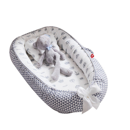 Compact Folding Baby Crib for Home and Travel