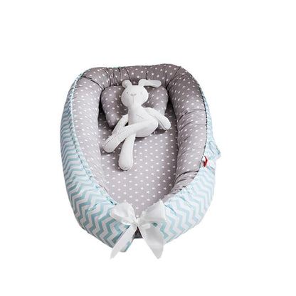 Compact Folding Baby Crib for Home and Travel