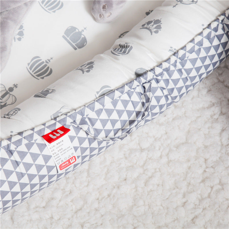 Compact Folding Baby Crib for Home and Travel