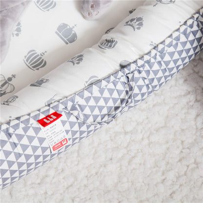 Compact Folding Baby Crib for Home and Travel