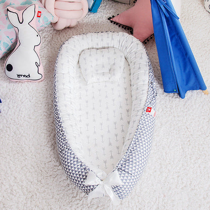 Compact Folding Baby Crib for Home and Travel