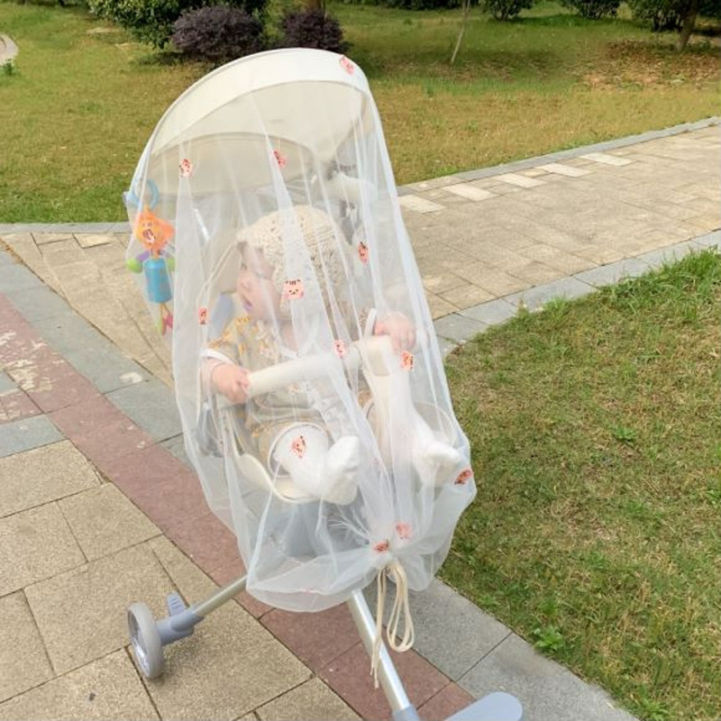Lightweight Baby Stroller Sun Shade with Mesh Screen