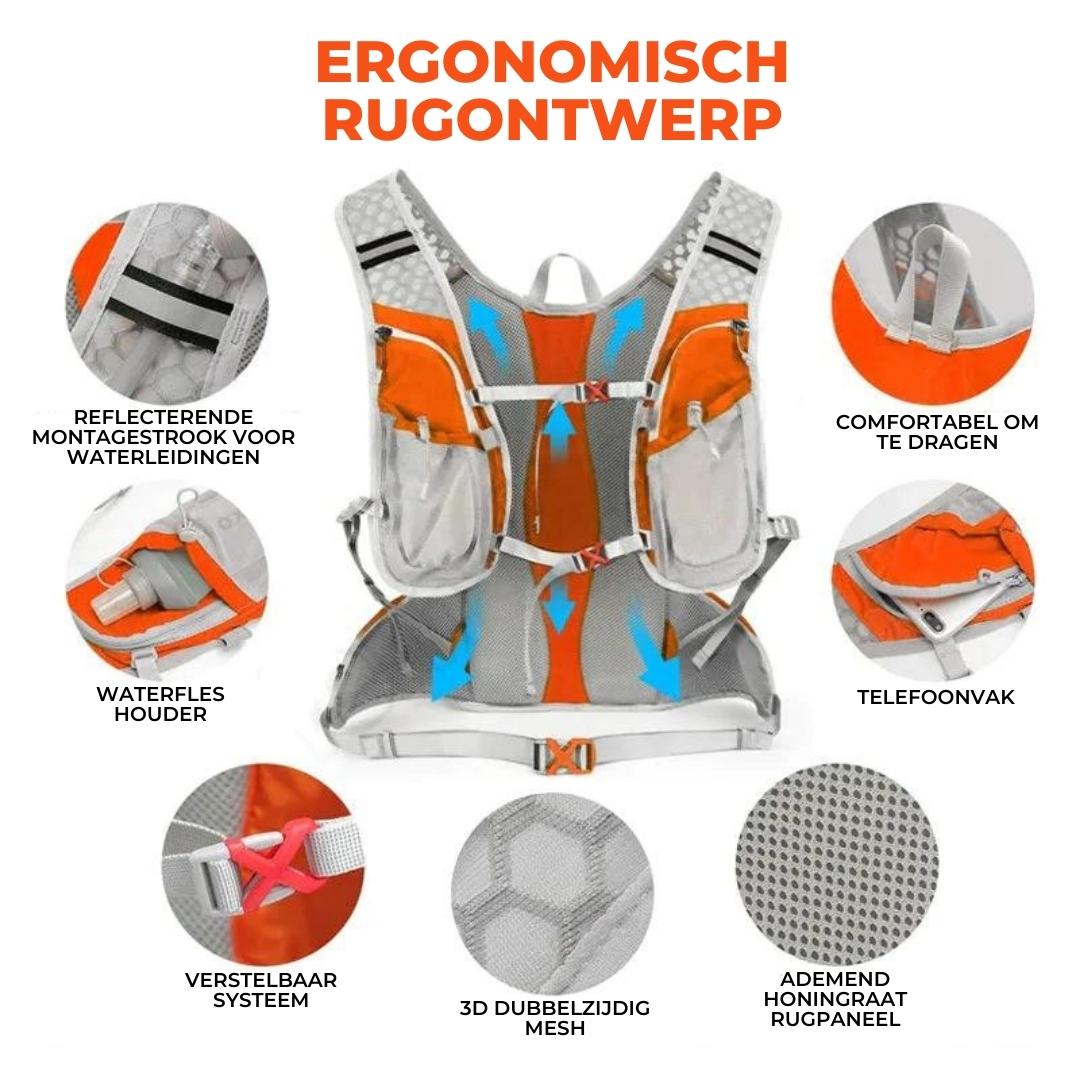 Comfortable Hiking Daypack with Hydration System