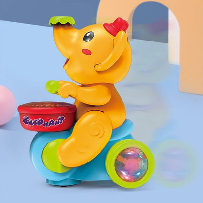 Cute Musical Drum Elephant Toy