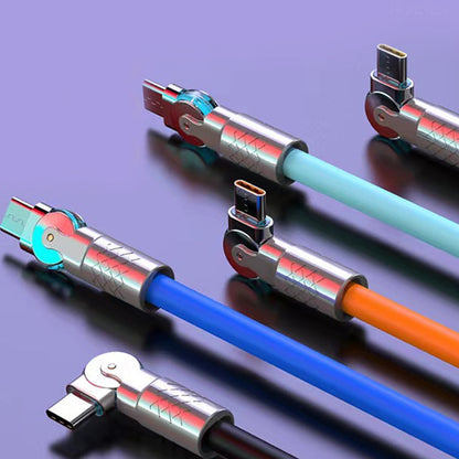 Bendable 360 Rotation USB Charger Cable