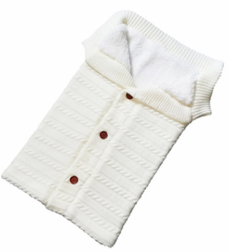 Cozy Baby Sleep Sack with Hood – Warm Padded Sleeper