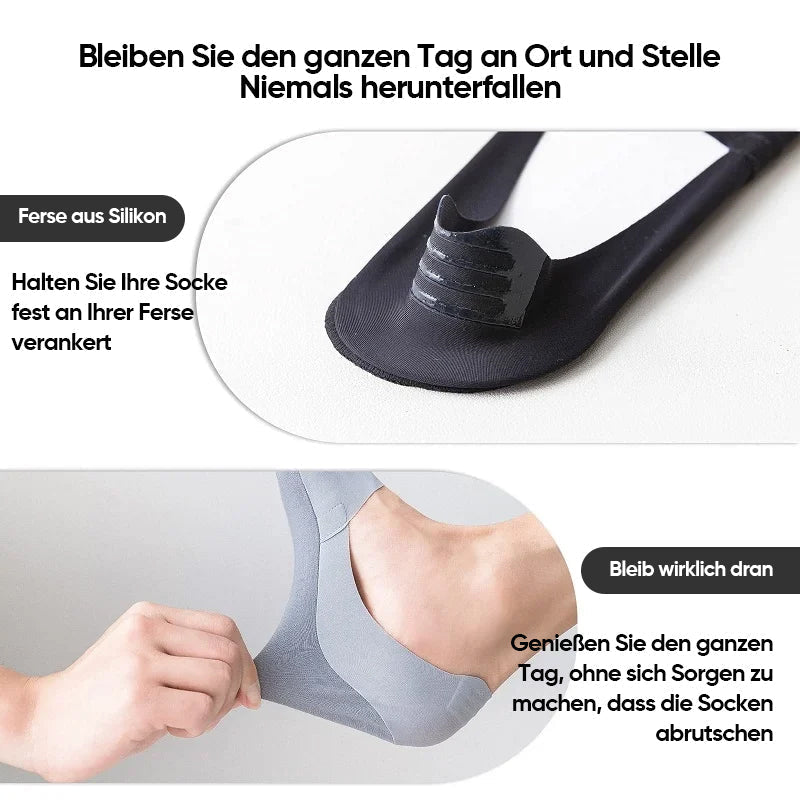 Anti Slip Clear Ankle Socks