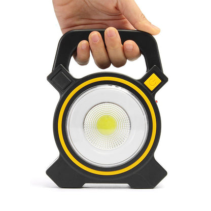 Compact Rechargeable Solar Flashlight - Luxicro