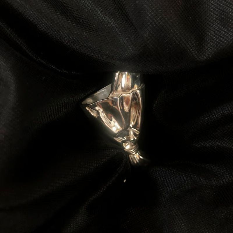 Floral Pattern Jewelry Brooch