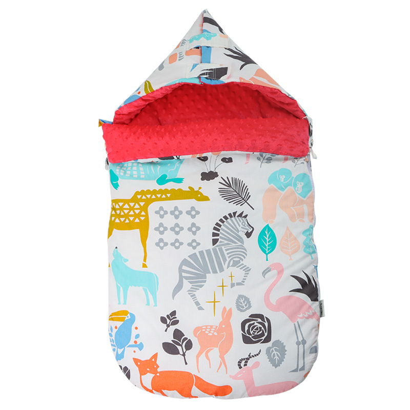 Soft Baby Sleep Sack with Hooded Blanket - Luxicro