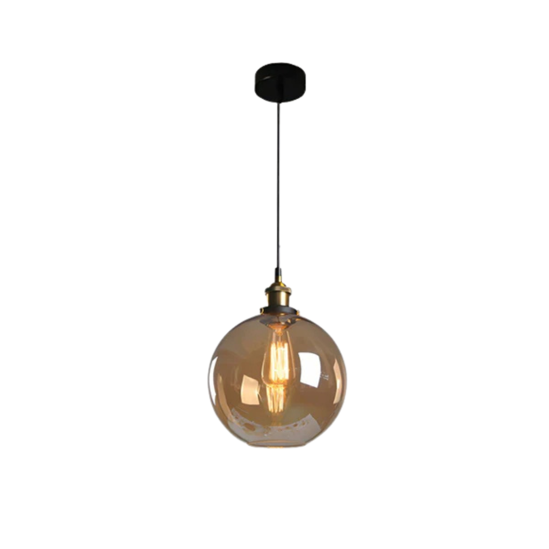 Elegant Hanging Glass Ceiling Light