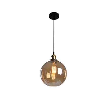 Elegant Hanging Glass Ceiling Light