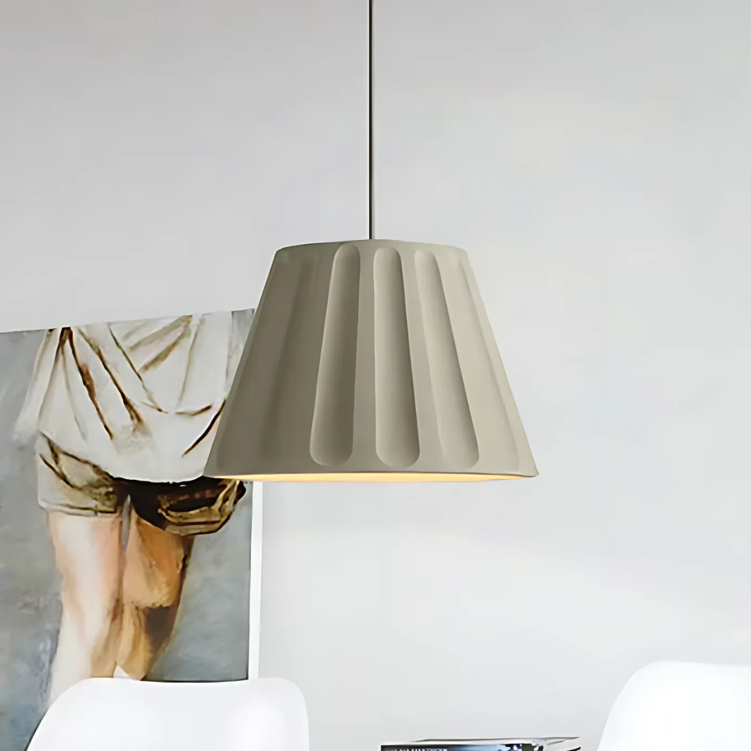 Rustic Hanging Pendant Light Set