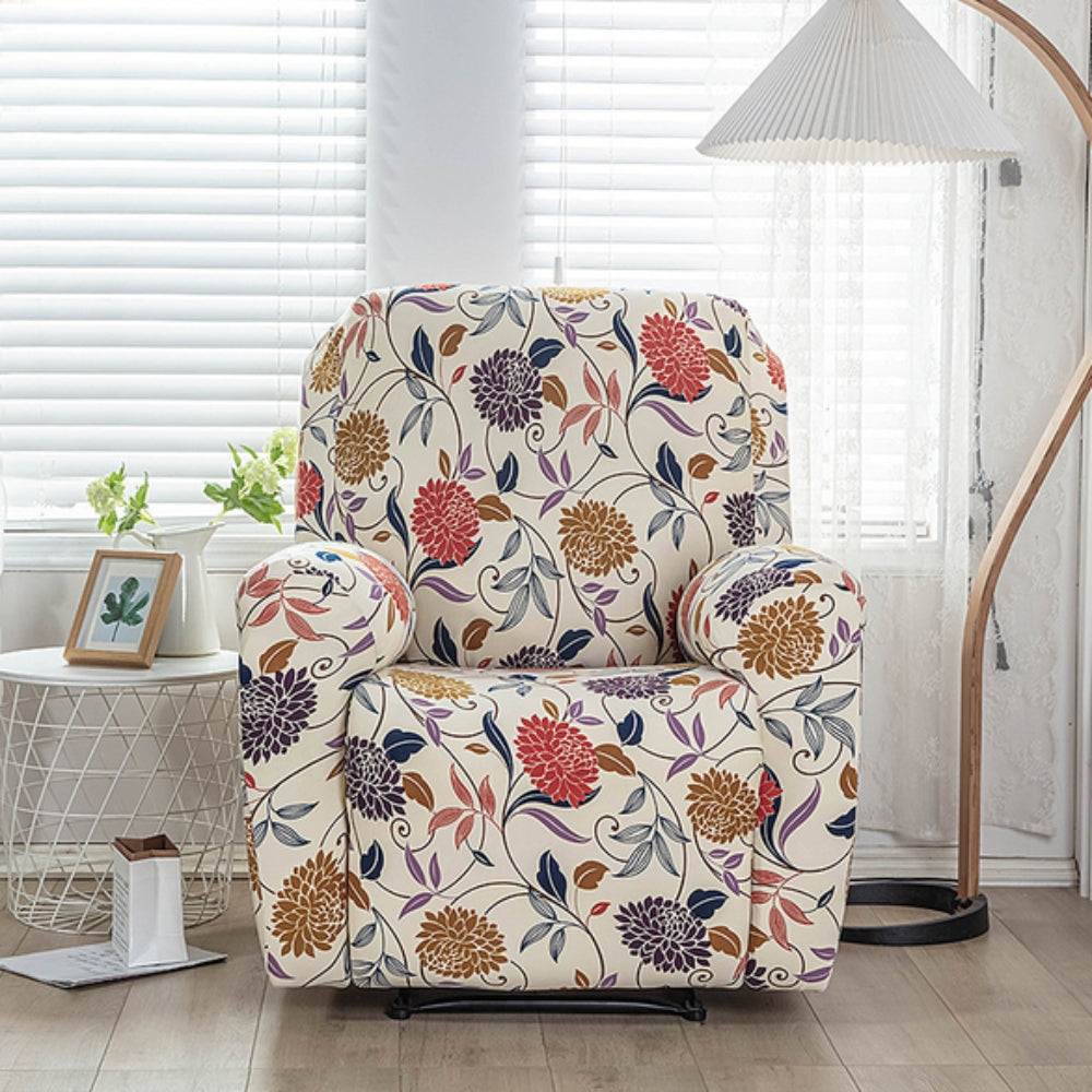Floral Stretch Sofa Slipcover