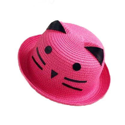 Adorable Kitty Ears Summer Hat