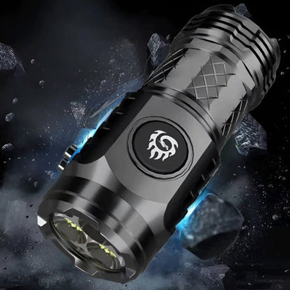 Small LED Flashlight with Colorful Style