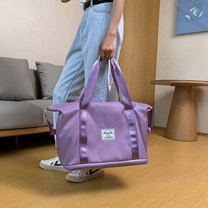 Spacious Dual Compartment Travel Duffel Bag