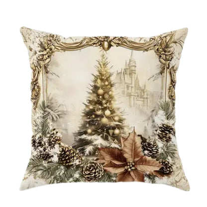Luxurious Red Holiday Pillow Covers