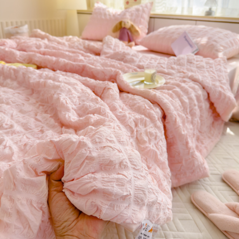 Cooling Comfort Quilt Set - Soft Lightweight Bedding