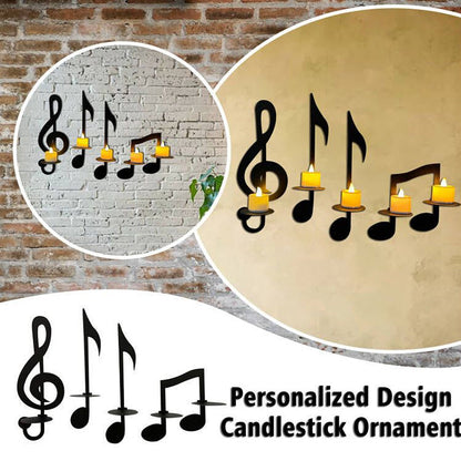 Decorative Music Theme Candle Stand