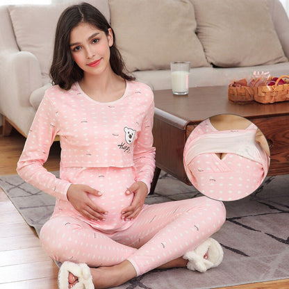 Cozy Maternity Night Dress for Lounging