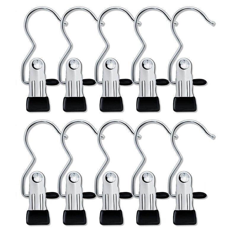 Compact Closet Organizer Clips - Luxicro