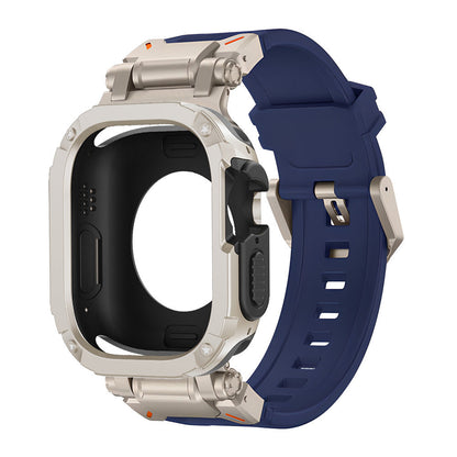 Durable Sport Rubber Dual Layer Apple Watch Case