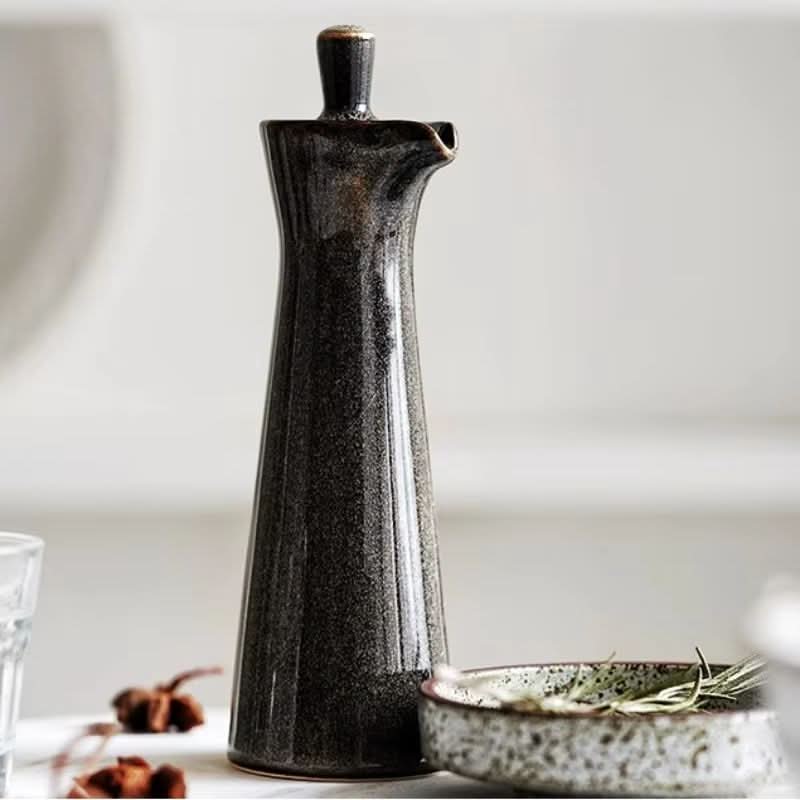 Compact Ceramic Herb Storage Container