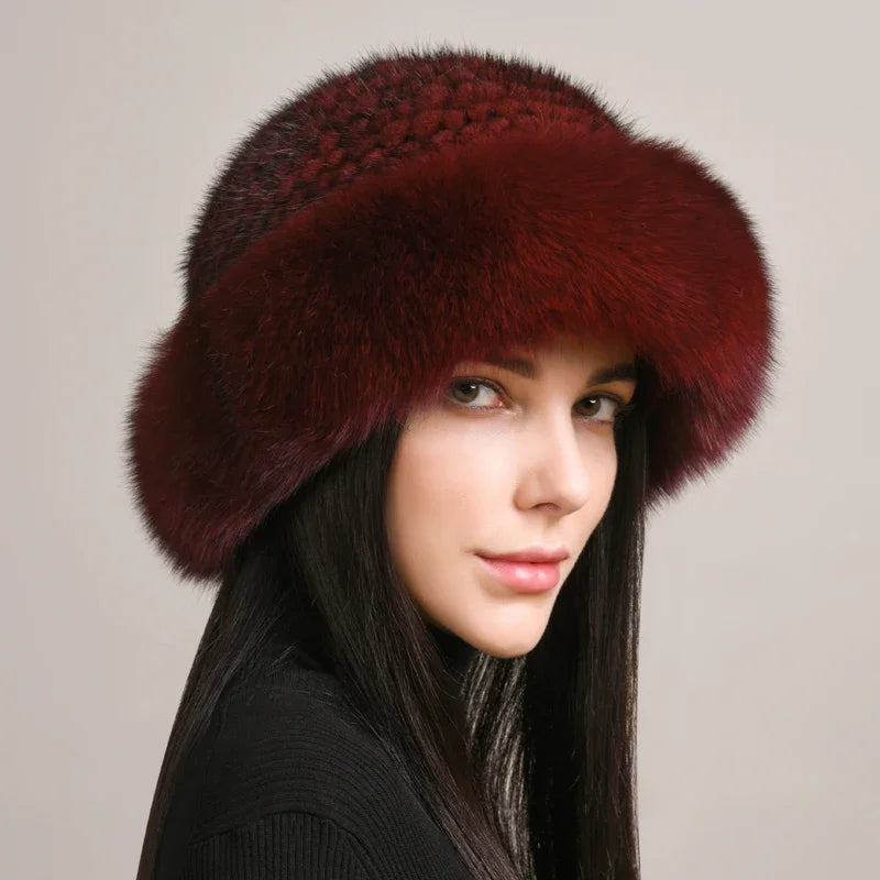 Luxurious Fur Winter Hat | Authentic Russian Style Cap