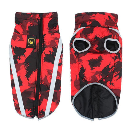 Warm Insulated Dog Jacket for Cold Weather