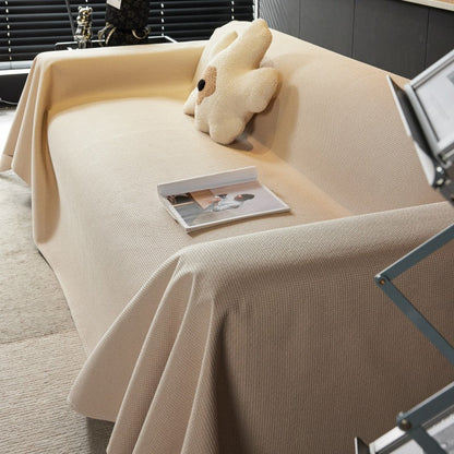 Plush Textured Water Resistant Sofa Throw Blanket