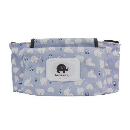 Spacious Diaper Bag with Adjustable Organizer